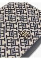 Bolso Azul Oscuro Mensajero Con Monograma TH En Jacquard Tommy Hilfiger de Tommy Hilfiger