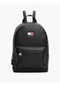 Morral Negro Con Logo Engomado Y Acabado Granulado Tommy Hilfiger de Tommy Hilfiger