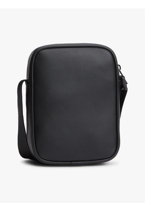 Bolso Negro Reporter Cruzado Con Cinta Distintiva Tommy Hilfiger