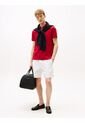 Polo Rojo De Corte Regular Con Cierre De Cremallera Tommy Hilfiger de Tommy Hilfiger