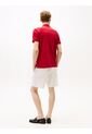 Polo Rojo De Corte Regular Con Cierre De Cremallera Tommy Hilfiger de Tommy Hilfiger