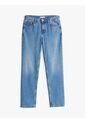 Jeans Azul Rectos De Talle Medio Desteñidos Tommy Hilfiger de Tommy Hilfiger