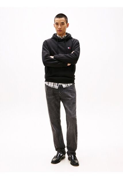Jeans Gris Ryan Negros, Ajustados Y Rectos Con Efecto Desteñido Tommy Jeans