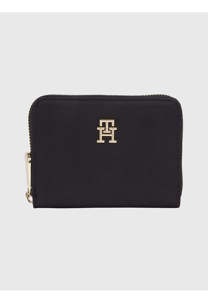 Cartera Mediana Reciclada Con Cierre Tommy Hilfiger