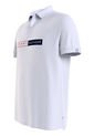 Polo Con Y Gráfico Bordado Blanco Tommy Hilfiger de Tommy Hilfiger