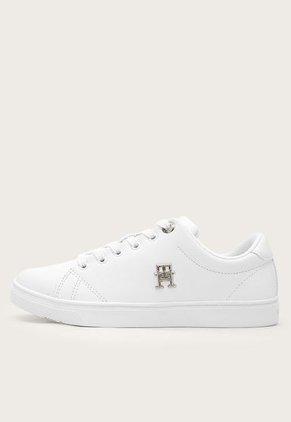 Tenis Lifestyle Blanco-Dorado Tommy Hilfiger