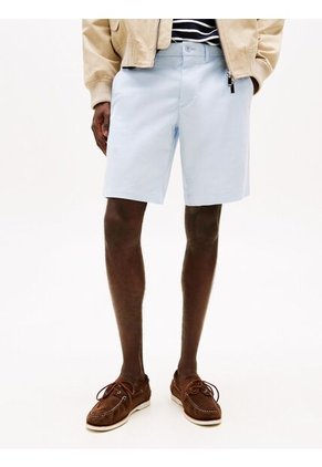 Pantalón Celeste Chino Corto Brooklyn Colección 1985 Tommy Hilfiger