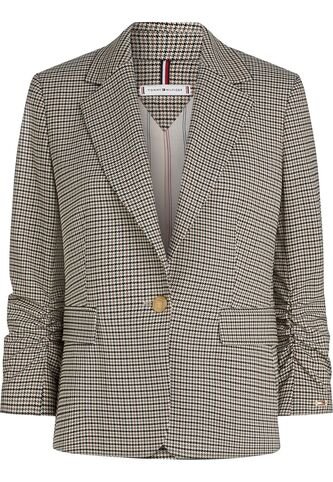 Blazer Beige Con Diseño De Estampado De Cuadros Tommy Hilfiger Tommy Hilfiger