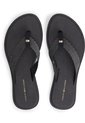 Sandalias Negro IM Scandi Con Logo Metalizado Tommy Hilfiger de Tommy Hilfiger