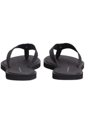 Sandalias Negro IM Scandi Con Logo Metalizado Tommy Hilfiger