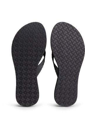 Sandalias Negro IM Scandi Con Logo Metalizado Tommy Hilfiger