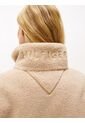 Chaqueta Beige De Cuello Chimenea Tommy Hilfiger de Tommy Hilfiger