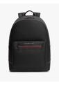 Morral Negro Texturizada Con Logo Metálico Tommy Hilfiger de Tommy Hilfiger