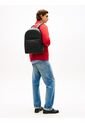 Morral Negro Texturizada Con Logo Metálico Tommy Hilfiger de Tommy Hilfiger