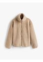 Chaqueta Beige De Cuello Chimenea Tommy Hilfiger de Tommy Hilfiger