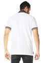 Camiseta Polo Blanca-Azul Tommy Hilfiger de Tommy Hilfiger