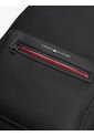 Morral Negro Texturizada Con Logo Metálico Tommy Hilfiger de Tommy Hilfiger