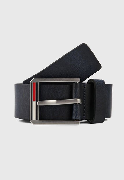 Cinturón Azul-Plateado Tommy Hilfiger