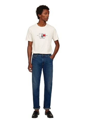 Jeans Azul Denton De Corte Recto Tommy Hilfiger Tommy Hilfiger