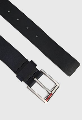 Cinturón Azul-Plateado Tommy Hilfiger