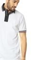 Camiseta Polo Blanca-Azul Tommy Hilfiger de Tommy Hilfiger