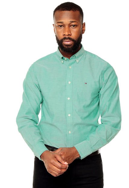 Camisa Verde Tommy Hilfiger - Main Image