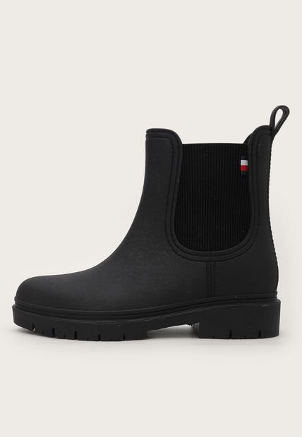 Bota Casual Negro Tommy Hilfiger