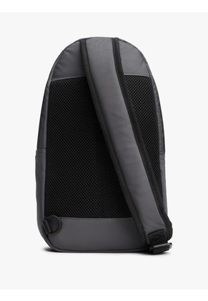 Morral Gris Tipo Slingpack Con Logo Tommy Hilfiger