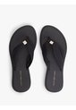 Sandalias Negro Con Insignia Del Monograma TH Tommy Hilfiger de Tommy Hilfiger