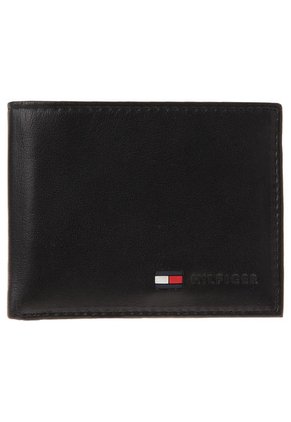 Billetera Negra Tommy Hilfiger