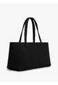 Bolso Negro Denim Tote Con Cadena Tommy Hilfiger de Tommy Hilfiger