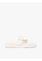 Sandalias Beige Con Tira Doble Y Logo Esmaltado Tommy Hilfiger de Tommy Hilfiger