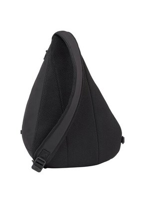 Bolso Negro Cruzado Con Logo Metálico Tommy Hilfiger