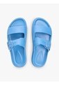 Sandalias Celeste Con Tira Doble Y Logo Esmaltado Tommy Hilfiger de Tommy Hilfiger