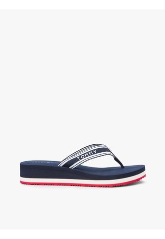 Sandalias Multicolor De Cuña Con Tira Trenzada Tommy Hilfiger Tommy Hilfiger