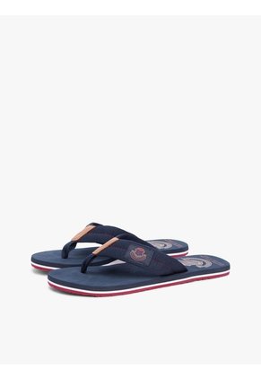 Sandalias Azul Con Parche Con Escudo Tommy Hilfiger