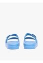Sandalias Celeste Con Tira Doble Y Logo Esmaltado Tommy Hilfiger de Tommy Hilfiger