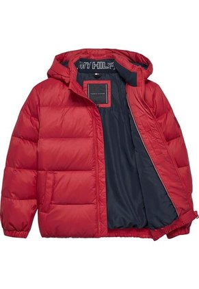 Chaqueta Roja Essential Relleno De Plumón Tommy Hilfiger