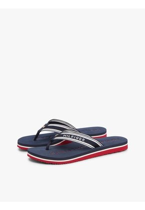 Sandalias Multicolor Con Tiras De Tejido Trenzado Tommy Hilfiger