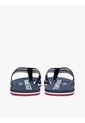Sandalias Azul De Tiras De Textil Trenzado Con Logo Tommy Hilfiger de Tommy Hilfiger