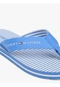Sandalias Azul De Tiras Trenzadas Con Rayas Ithaca Tommy Hilfiger de Tommy Hilfiger