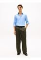 Camisa Azul Twill De Corte Regular Con Cuello Flexible Tommy Hilfiger de Tommy Hilfiger
