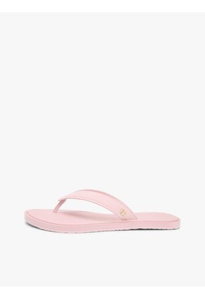 Sandalias Rosa Con Monograma TH Tommy Hilfiger