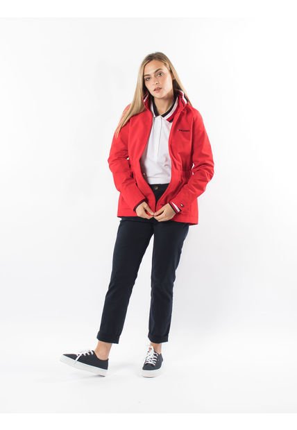 Chaqueta De Exterior Rojo Tiffany Yacht Jackt Dc