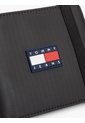 Billetera Negra Daily Tech Con Logo Engomado Tommy Hilfiger de Tommy Hilfiger