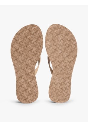 Sandalias Beige Con Monograma TH Tommy Hilfiger