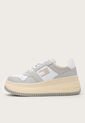 Tenis Lifestyle Gris-Blanco-Beige Tommy Hilfiger Jeans de Tommy Hilfiger