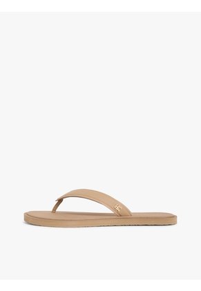 Sandalias Beige Con Monograma TH Tommy Hilfiger