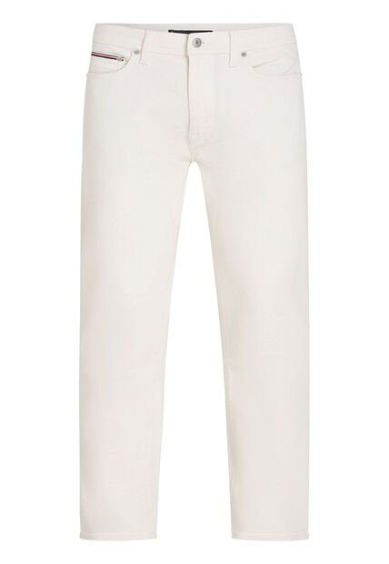Pantalón Blanco Denton De Corte Recto Tommy Hilfiger