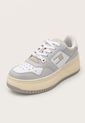 Tenis Lifestyle Gris-Blanco-Beige Tommy Hilfiger Jeans de Tommy Hilfiger